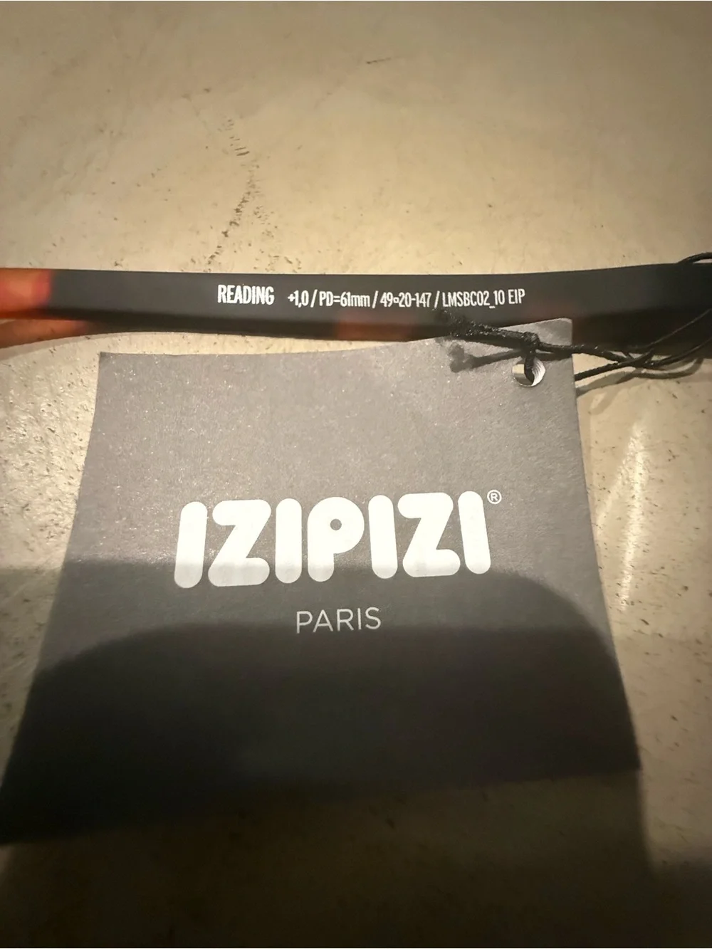 NWT NWB IZIPIZI 1.0 Reading Glasses for Women or Men - Style B in Tortoise